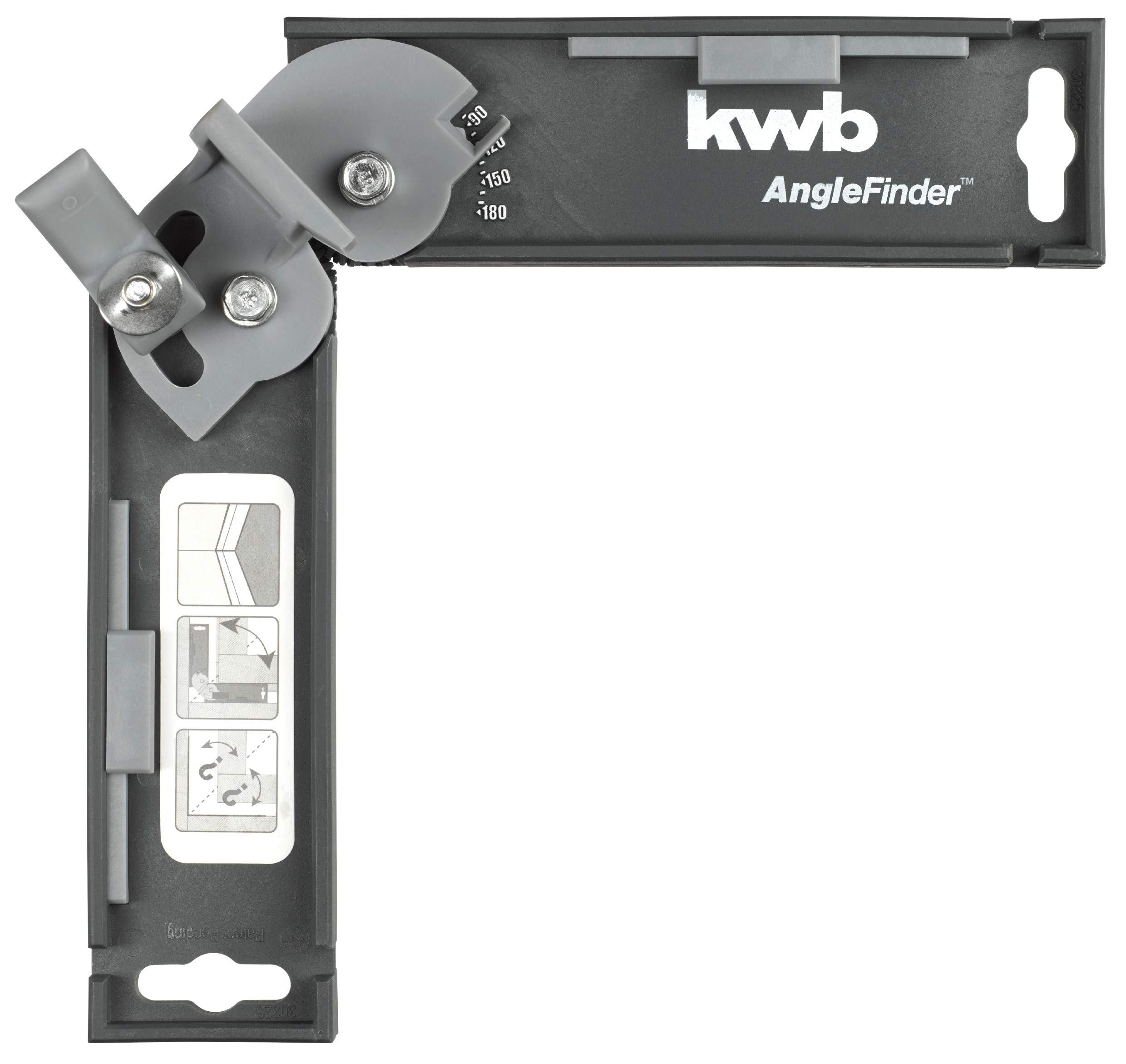 kwb 061400 angle with angle-halving 0-180 degrees with stop plates u. Reaver scale