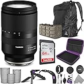 Tamron 17-70mm f/2.8 Di III-A VC RXD Lens for Sony E Mount with Altura Photo Advanced Accessory and Travel Bundle