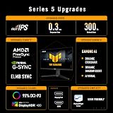 ASUS TUF Gaming 27 inch QHD 300Hz Fast IPS G-Sync HDR Display Widget view 2