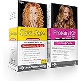 Color Oops Extra Conditioning Hair Color Remover and Protein Kit Bundle, Dye Remover Processes in 20 Minutes, Safely Removes Permanent & Semi-Permanent Dye, Protect & Repair Hair