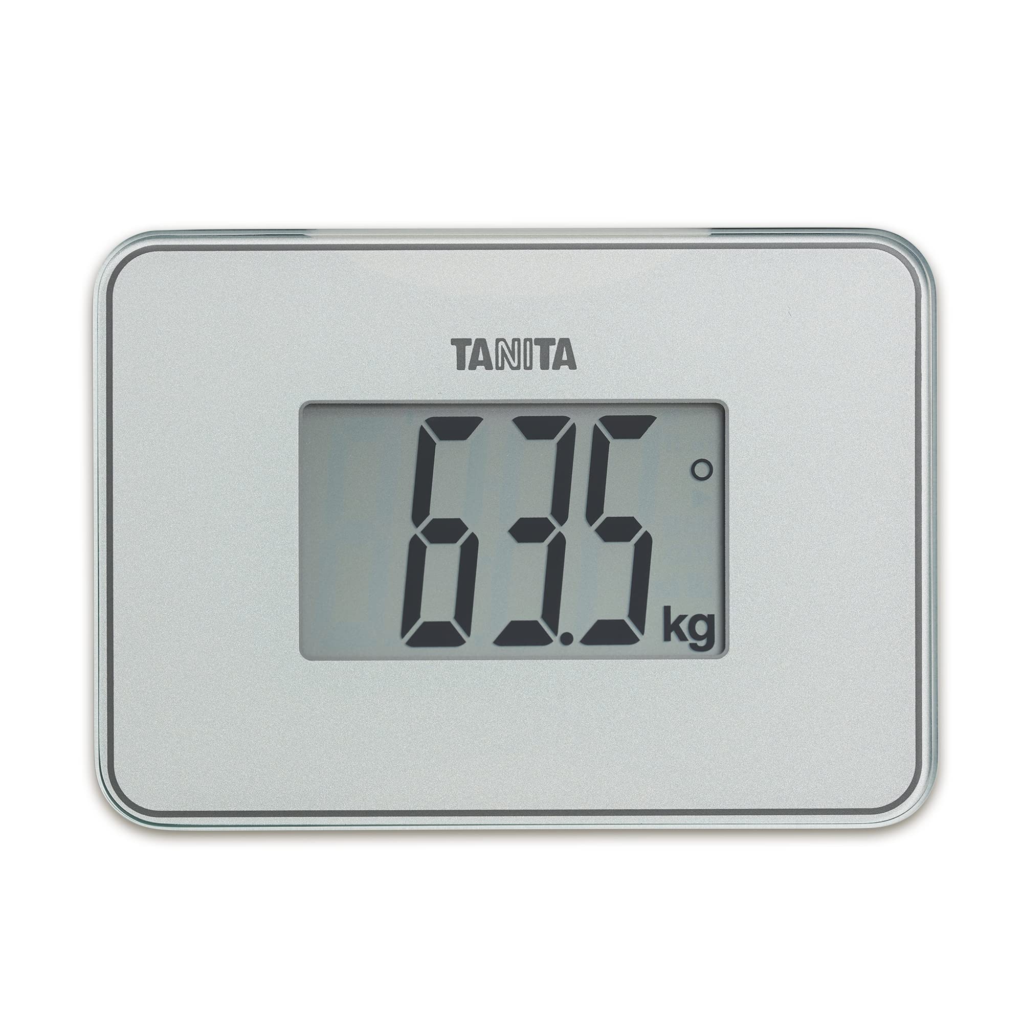 TANITA HD-386 World's Smallest Digital Bathroom Scale Easy To Travel Pearl White