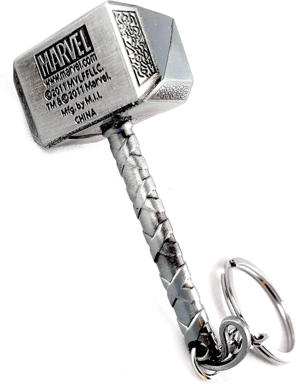 Mjolnir Thor Hammer Keyring Marvel Gifts Avengers Keychain Amazon.co