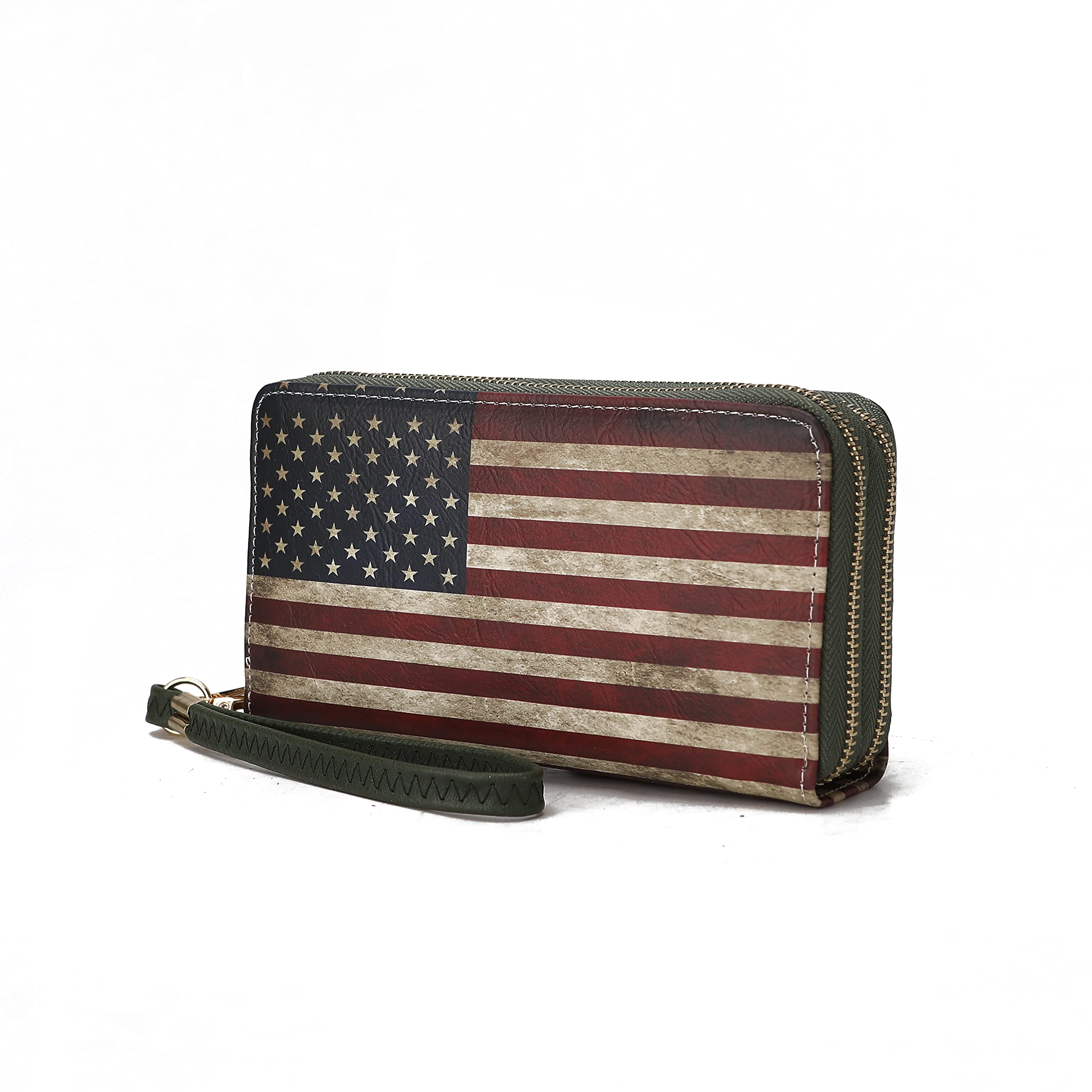 MKF Collection USA Wristlet Wallet for