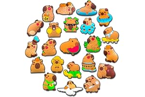 BFWRGUO Black Girls Medical Animals Flowers Teeth Shoe Charms, Food Capybara Ice Cream Cactus Milk Tea Charms Pack for Adults Shoe Decoration