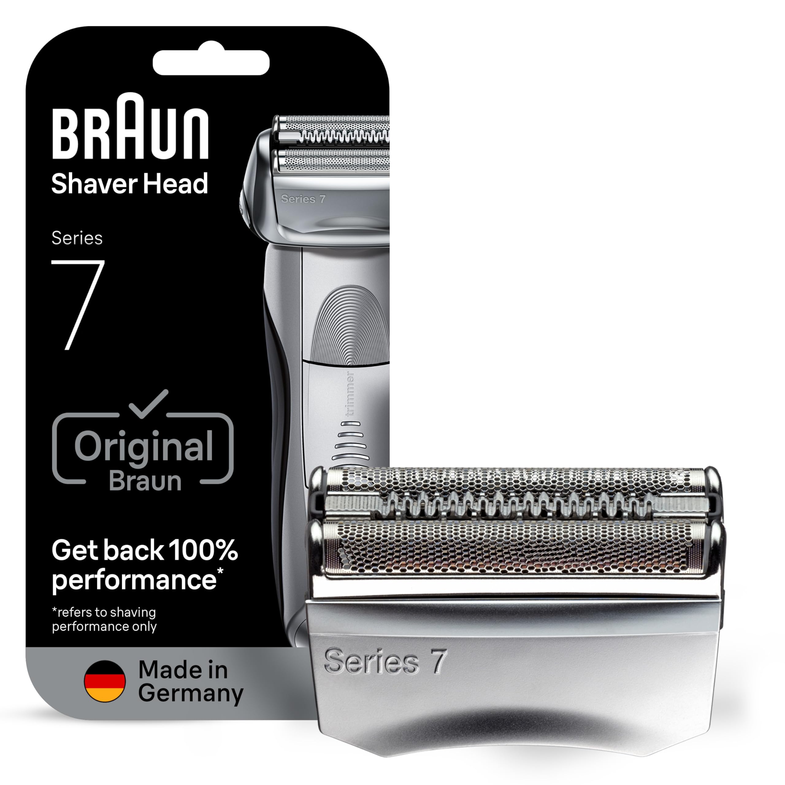 Photo 1 of Braun Series 7 70S Electric Shaver Head Replacement Cassette – Silver