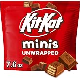 Kit Kat, Minis Unwrapped Milk Chocolate Wafer Candy Bag, 7.6 Ounce