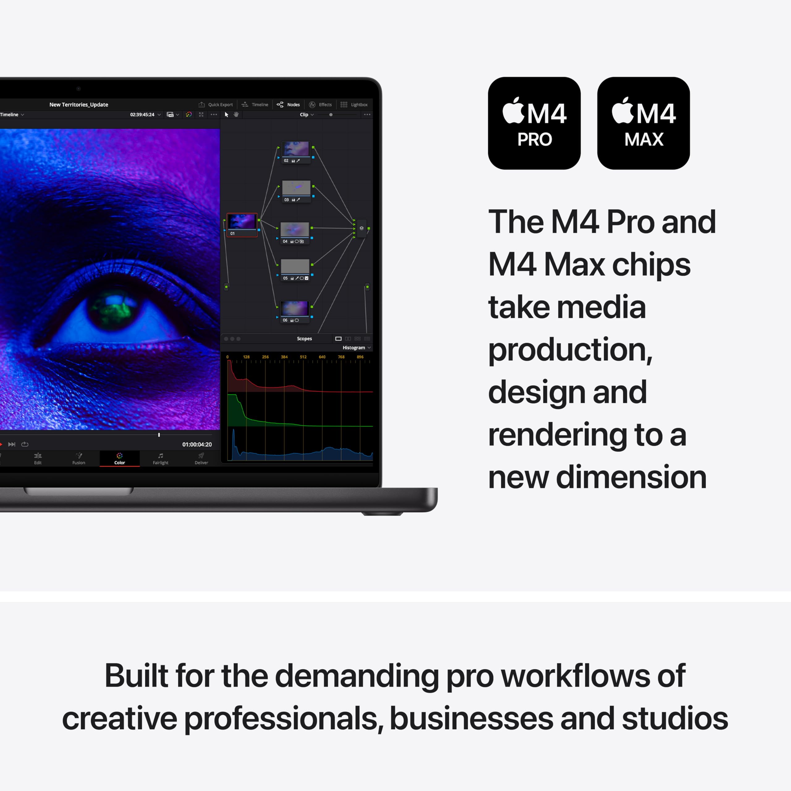 Apple 2024 MacBook Pro Laptop with M4 Pro chip with 14-core CPU and 20-core GPU: Built for Apple Intelligence, 16.2-inch Liquid Retina XDR Display, 24GB Unified Memory; 512GB SSD Storage; Space Black