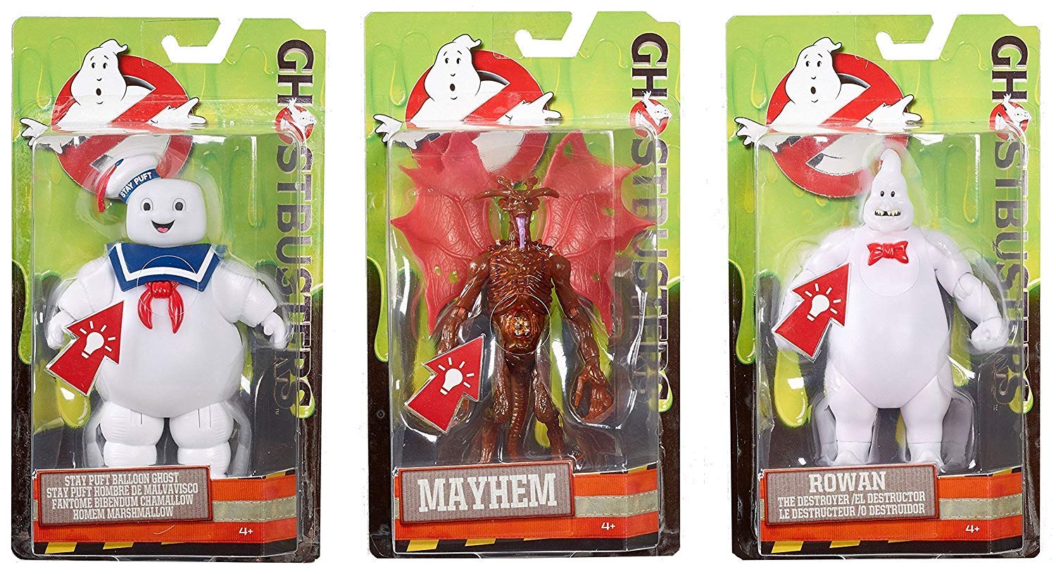 los juguetes de los cazafantasmas