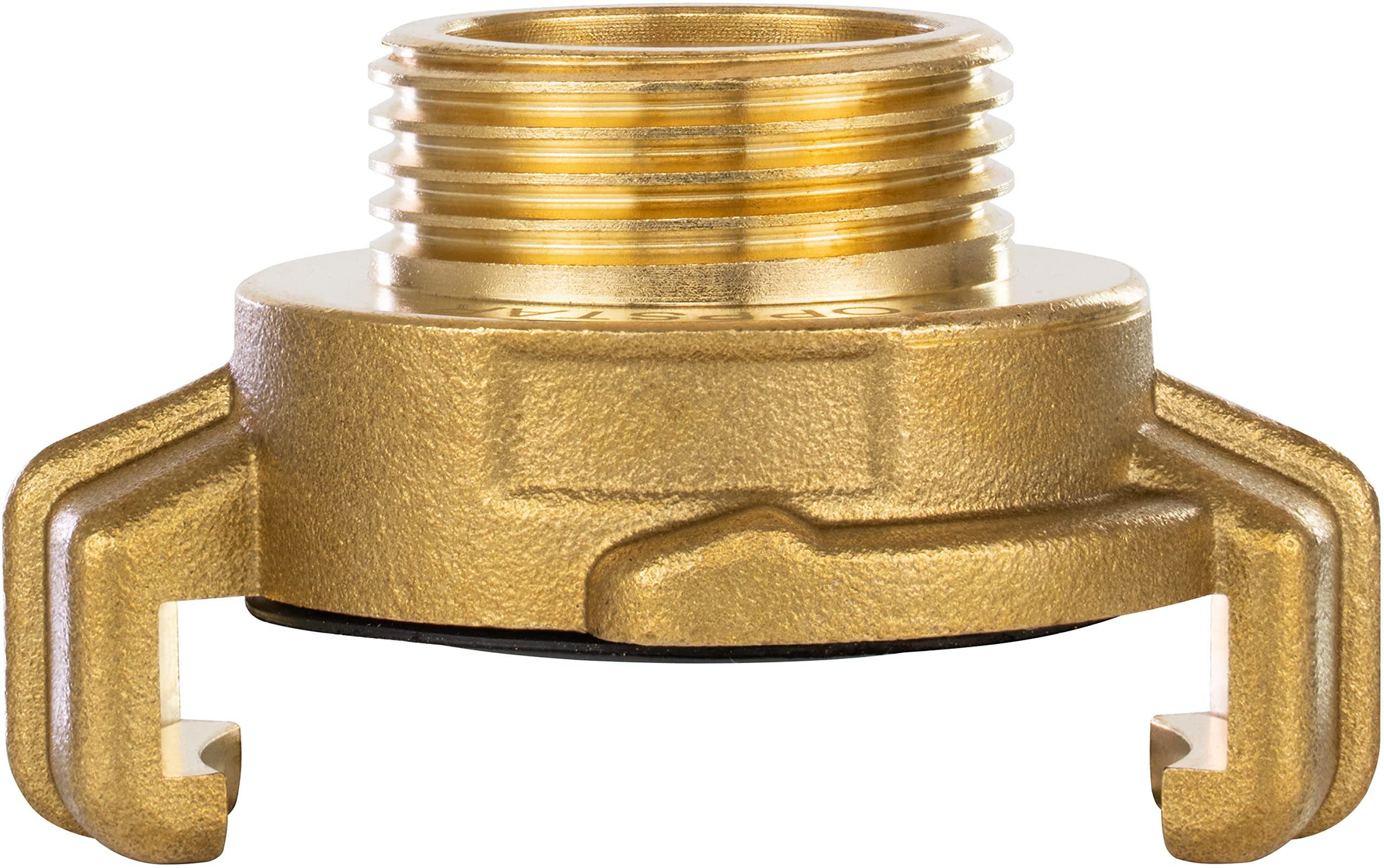 Poppstar Brass Quick Coupling 3/4 inch External Thread (G 3/4" Thread on Claw Connector)