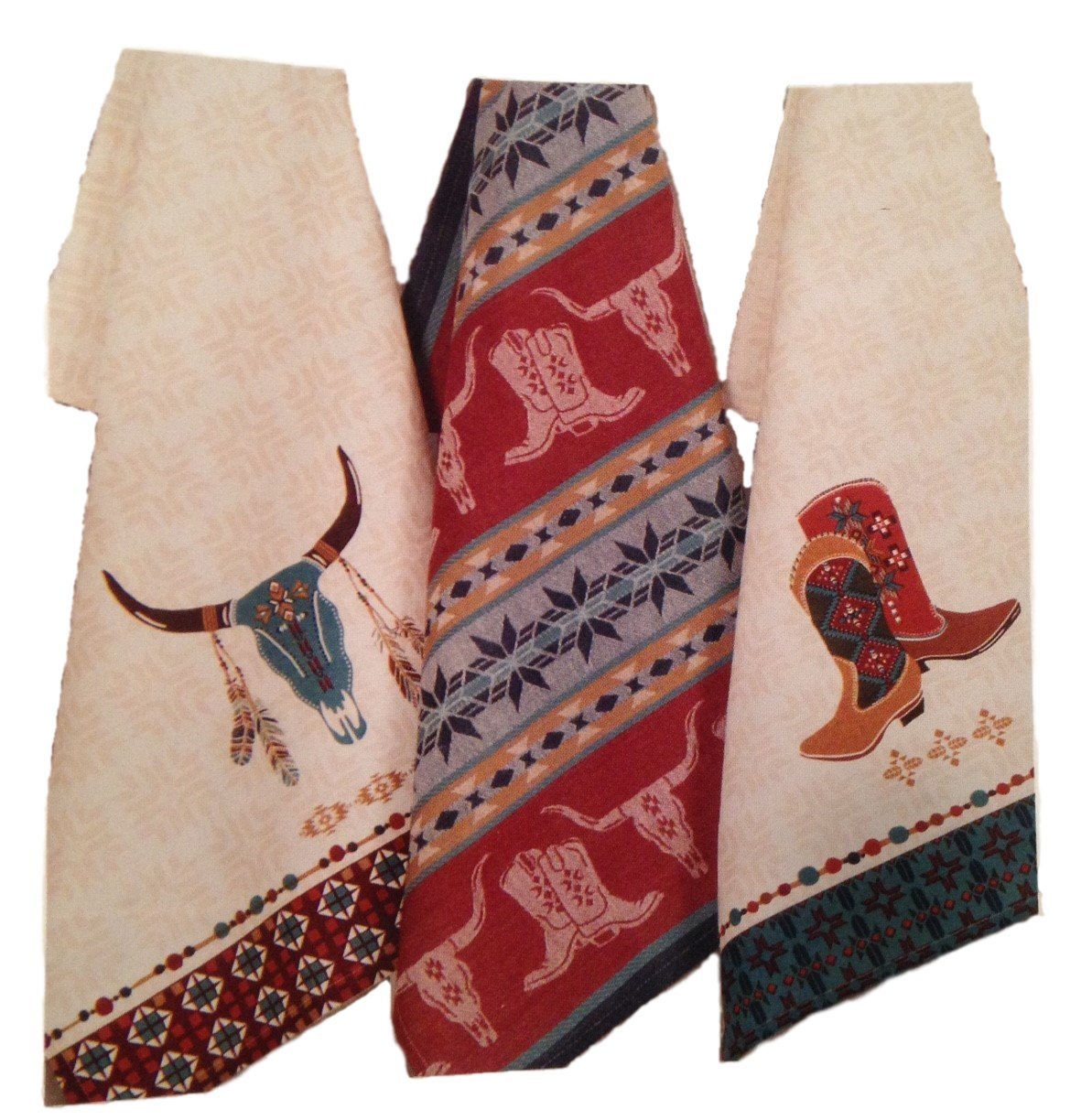 Amazoncom Kay Dee Southwestern Kitchen Towels Set Of 3 Home