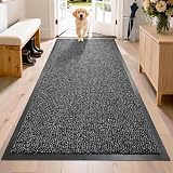 SAFRI Grey Barrier Mat Heavy Duty Indoor Outdoor Dirt Trapper 90x120cm view 2