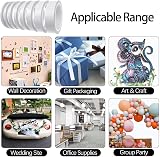 YISUMEI Double Sided Tape 1 Inch 25 mm x 25 m 4 Rolls Craft Adhesive view 4