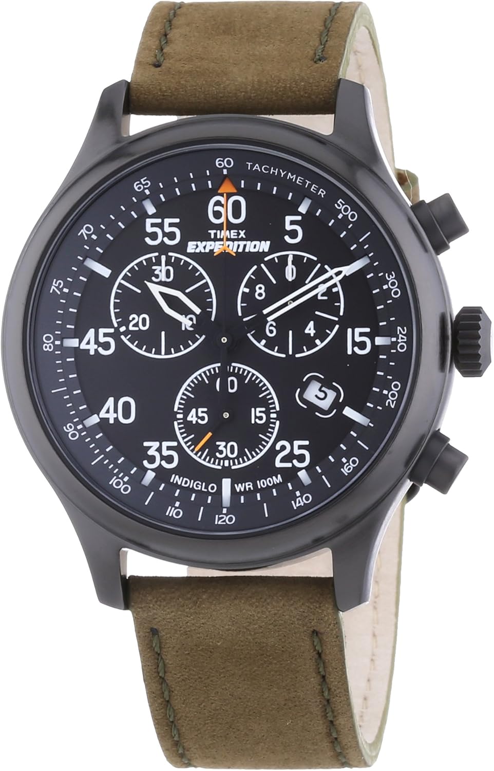 Montre Homme bracelet Acier quartz prime time chronographe étanche