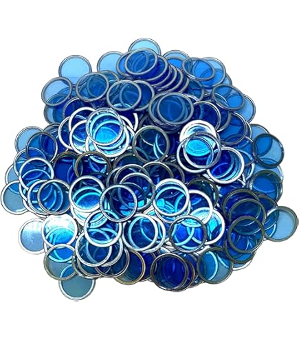 Amazon.com : Magnetic Bingo Chips - 300 Pack (Blue) : Toys