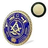 ASmileIndeep Master Mason Masonic Car Emblem