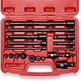 Mayouko 18-Piece Drive Tool Accessory Set, Socket Accessory Set, Includes Socket Adapters, Extensions, Universal Joints and I