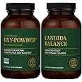 Global Healing Oxy- Powder & Candida Cleanse Kit - Colon Cleanser and Detoxification for Natural Candida Cleanse