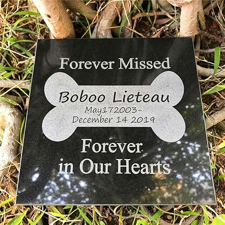 headstone for dog amazon