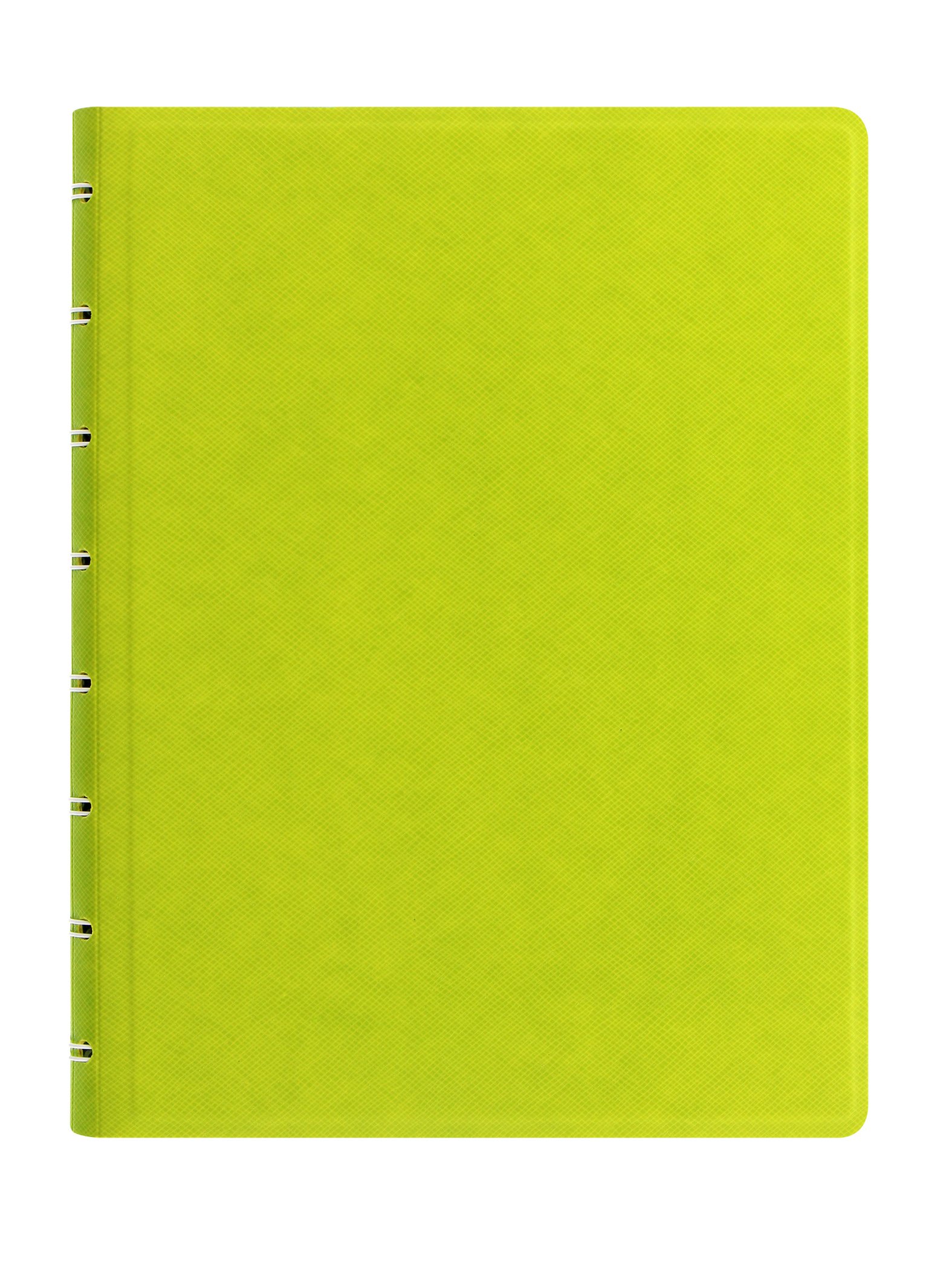 Filofax A5 Saffiano Refillable Notebook - Pear