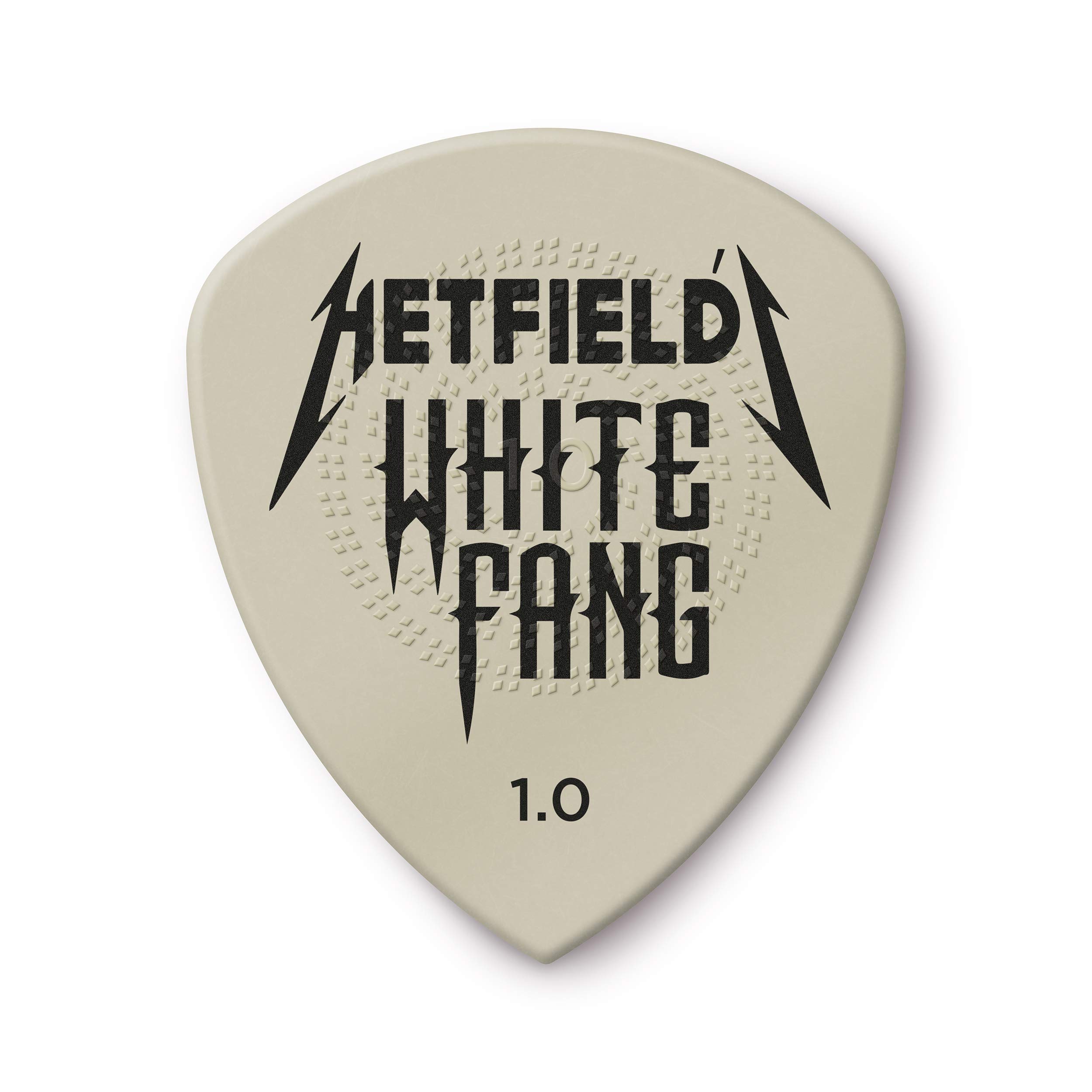Jim Dunlop Picks - Hetfield White Fang Flow 1.00mm - Refill Bag 24,PH122R1.00
