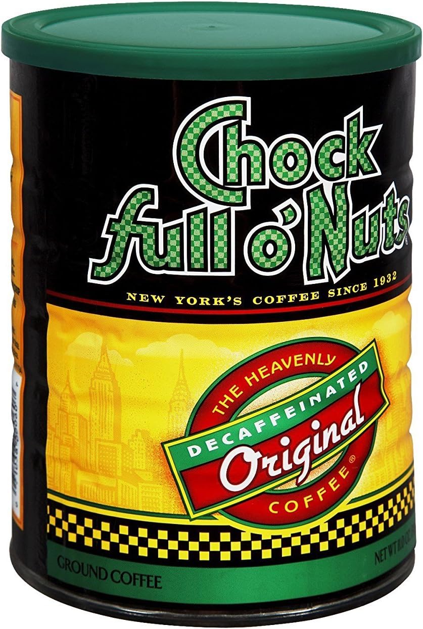 Chock Full O Nuts Original Decaffeinated Medium Roast Ground Coffee 311g