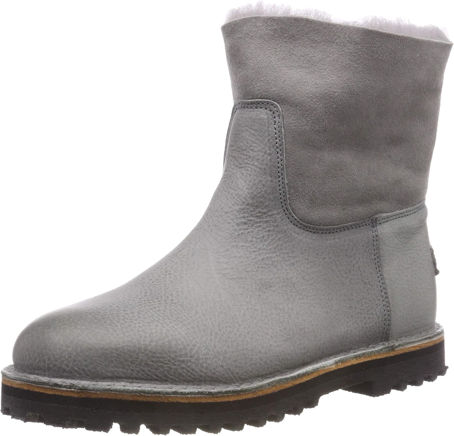 Shabbies Women's's Shs0290 Slouch Boots, Grey (Grey 2002), 8 UK (42 EU