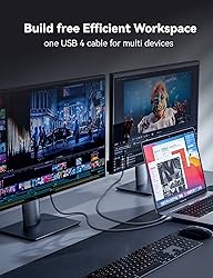 80Gbps USB 4 V2 Cable for Short Thunderbolt 4 Cable