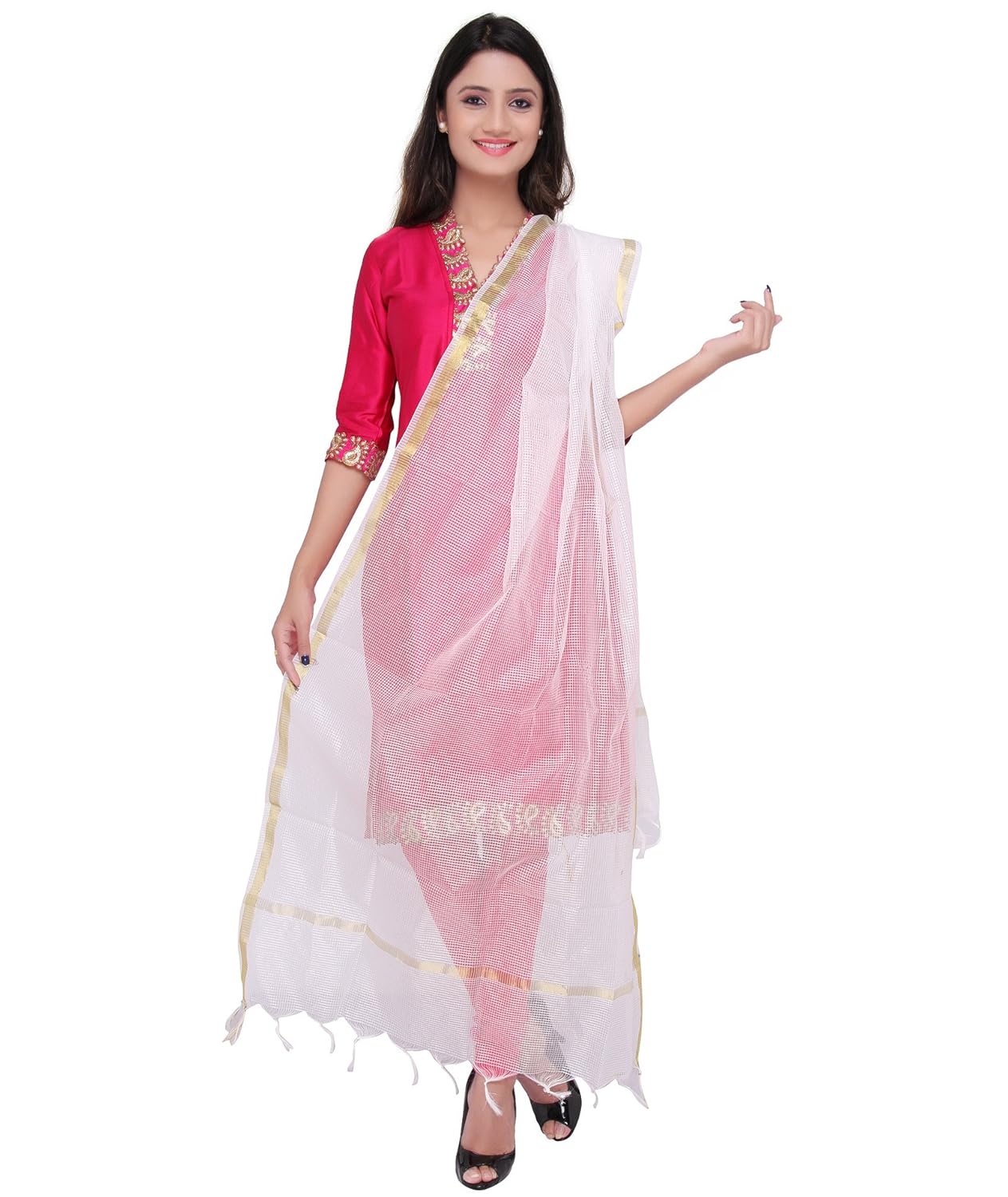 dupatta bazaar women's dupatta (pack of 3)