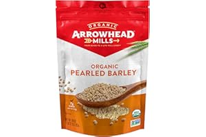 Arrowhead Mills Organic Pearled Barley, 28 oz Bag