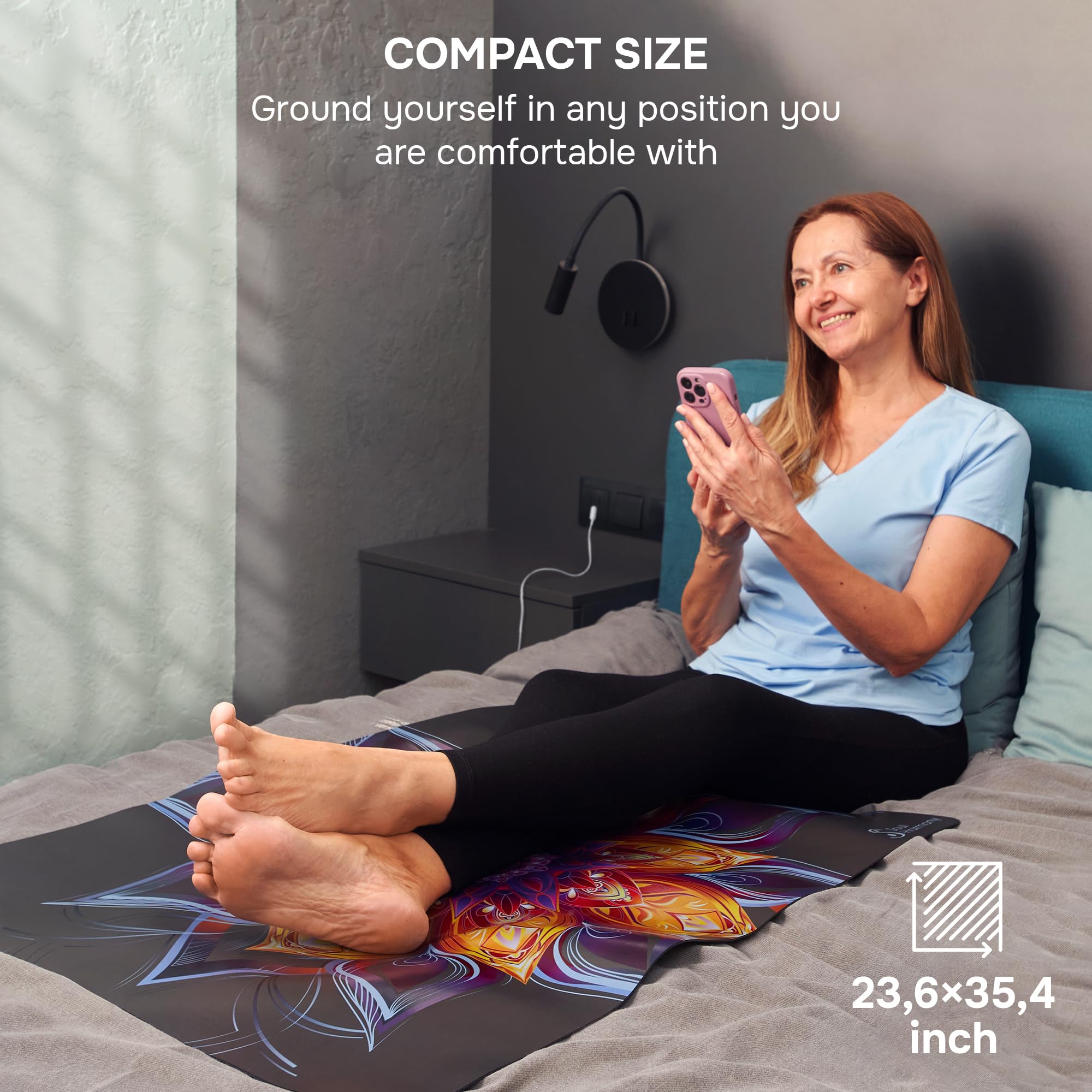 Mua Earthing Mat 23.6"x35.4" - Colored Grounding Pad for Feet trên ...
