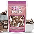 Freeze Dried Ice Cream Sandwich Bites, Neapolitan, Crunchy & Sweet Snack, 2.5 oz, Dehydrated, Resealable Gift Bag, Strawberry, Vanilla, Chocolate
