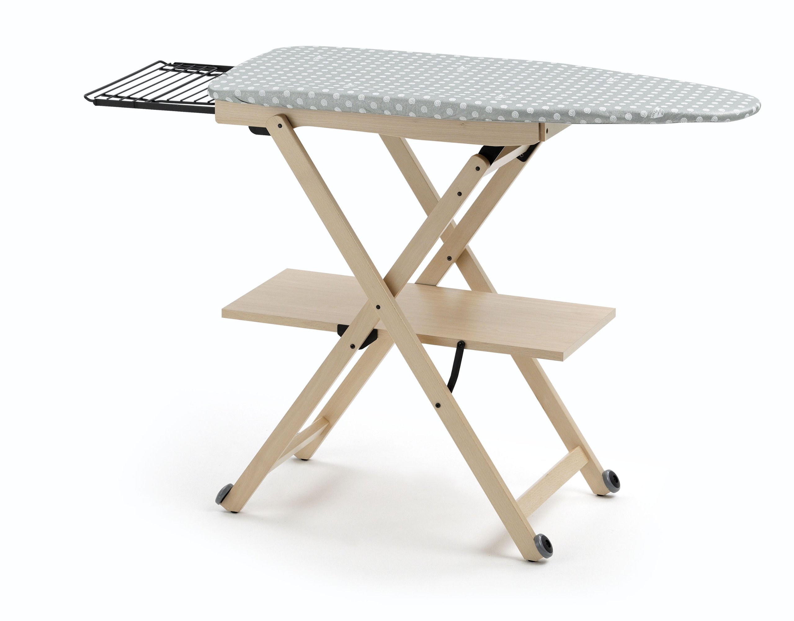 Arredamenti Italia AR_IT - 621 STIROCOMODO adjustable ironing board finishing natural.
