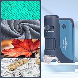 60x-120x Mini Pocket Microscope for Kids