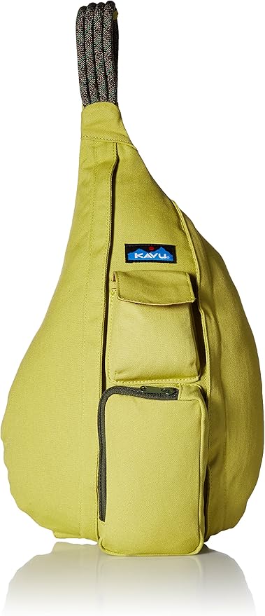 yellow kavu bag