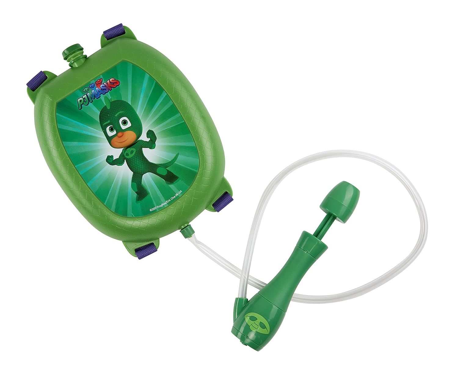 Little Kids PJ Masks Gekko Water Blaster Backpack Water Squirter Toy Green Pools & Water Fun