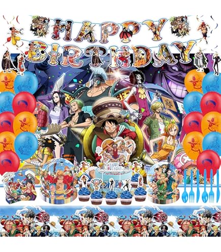 ワンピース バースデーカード Amazon.com: The Real Pirate King Birthday Card | Anime Greeting