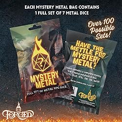 Forged Dice Co. Mystery Dice Bag DND Dice Set Blind