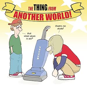 Twizler Grappige kaart voor tiener met Stofzuiger of Hoover - Blank Card -  Happy Birthday Card - Humour Card - Tiener Card - Good Luck Card– Goodbye  Card – Thank You Card –