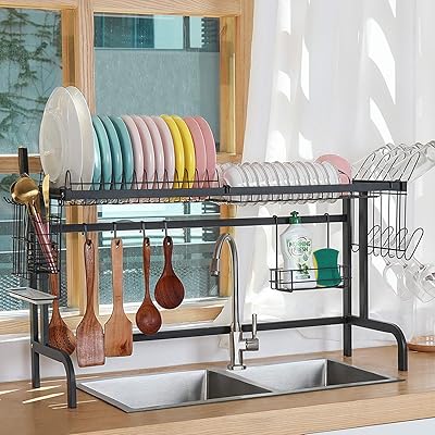 Over the Sink Dish Drying Rack-X-cosrack Dish Rack Philippines Ubuy