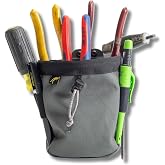 Joey Pouch | Clip-On Tool Belt Bag for Tools, Screws, and Nails - Great for an Electrician, HVAC Tech, Plumber, Carpenter, Contractor, Handy Man, and Any Tradesperson Who Wears a Small Utility Pouch