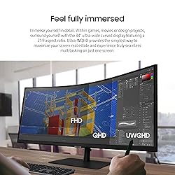 SAMSUNG Viewfinity S65UA Series 34-Inch Ultrawide