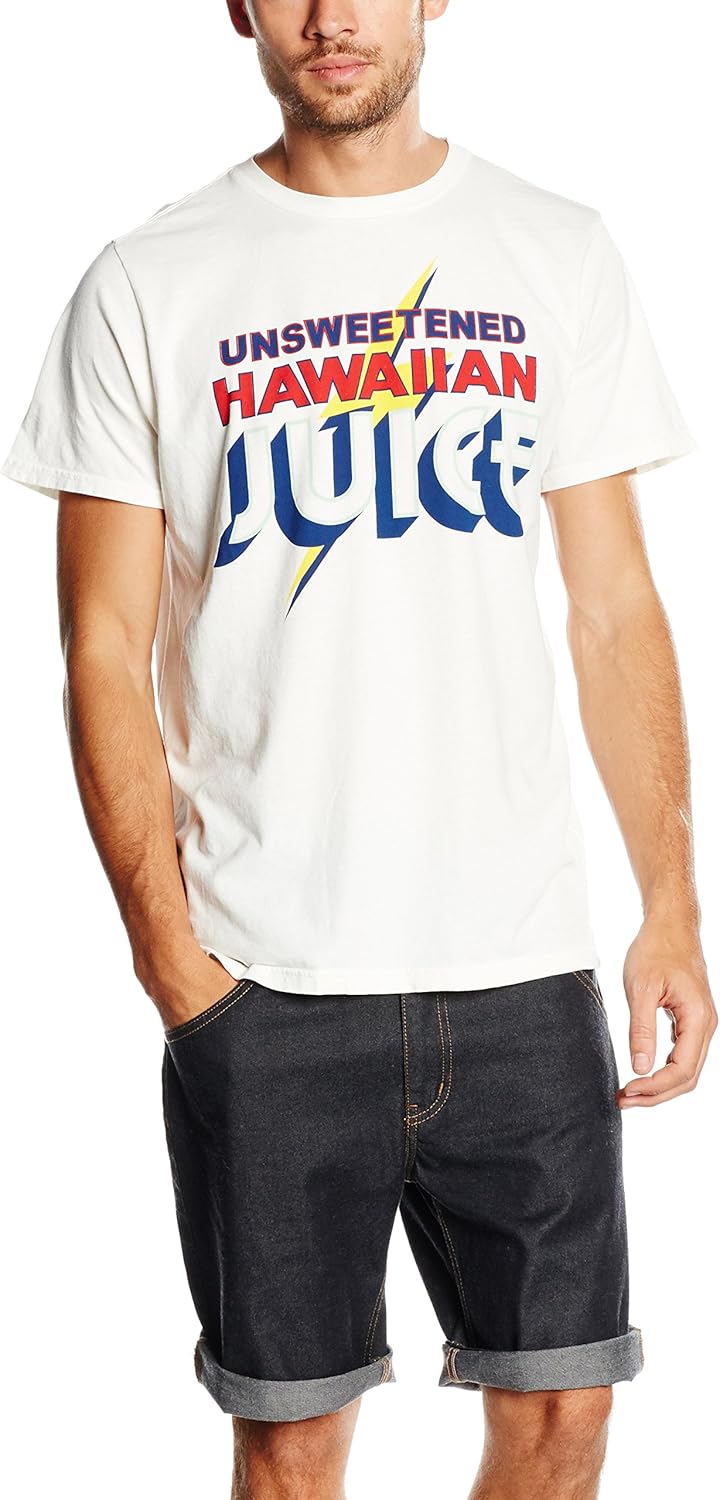 LIGHTNING BOLT Camiseta Manga Corta Unsweetened Blanco XL Amazon.es