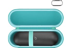 Aenllosi Hard Carrying Case Compatible with Beats Pill - Wireless Bluetooth Speaker (Case Only), Mint Green