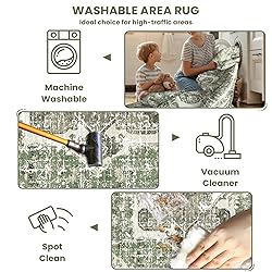 QD-Udreamy Area Rugs for Living Room - 6x9 Area