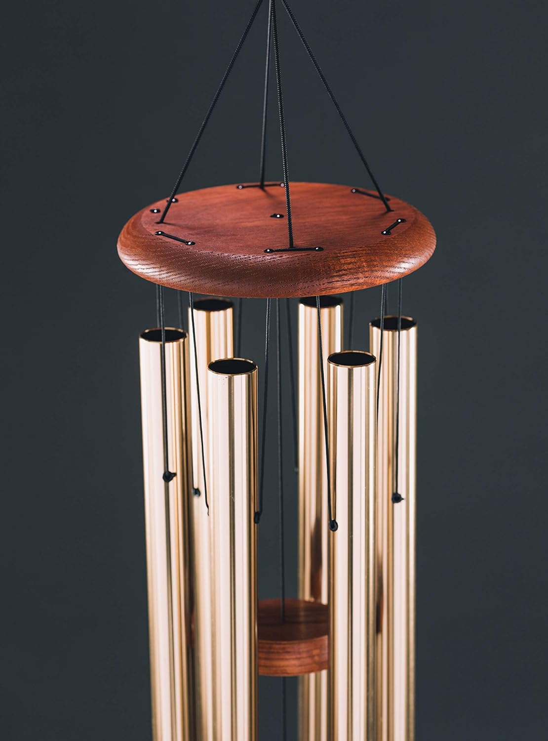 UpBlend Outdoors Large Wind Chime - The Classic Havasu is 38” Total Length - Hand-Tuned and Beautiful as a Gift or for Your Patio, Garden, and Outdoor Home décor : Garden & Outdoor
