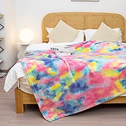 MUGD Fleece Blanket Pink Throw Blanket Throw