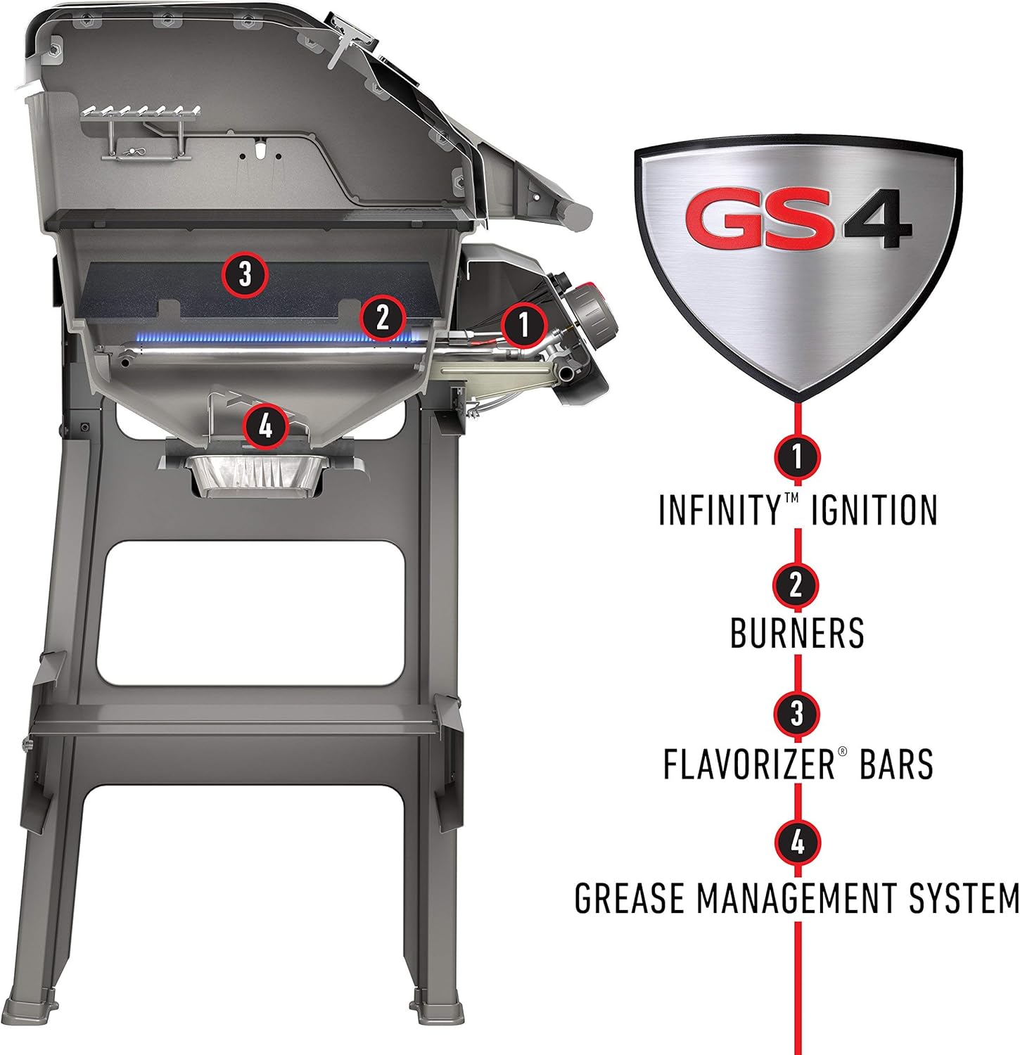 Weber 49010001 Spirit II E-310 3-Burner Natural Gas Grill, Black: Garden & Outdoor