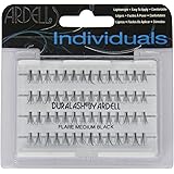 Ardell Duralash Flares, Medium Black, 56 Lashes (Pack of 2)