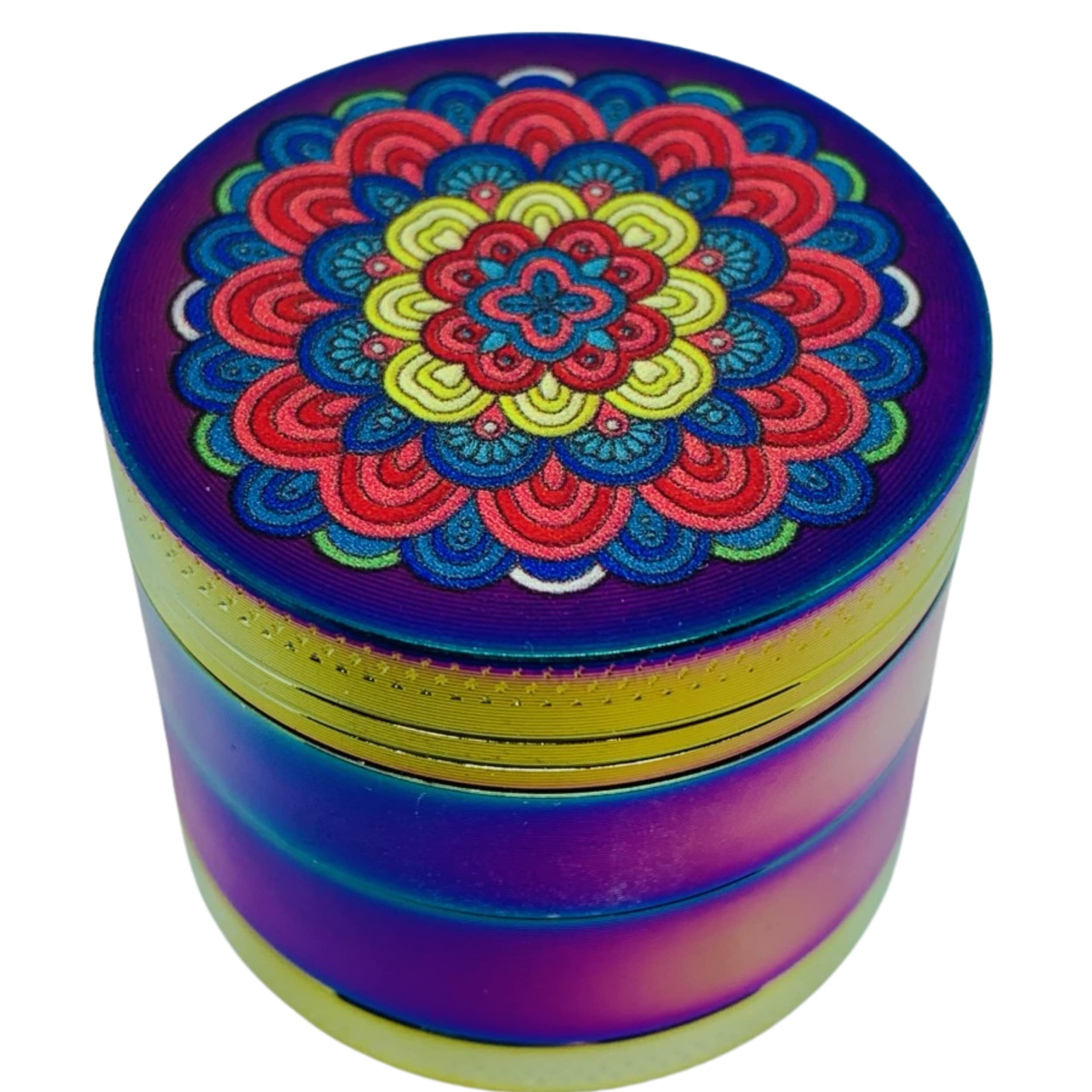 TPLF 4-Part Multi-Coloured Grinder 40 mm