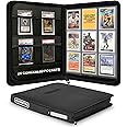 Toploader Binder for 35pt-55pt Top Loaders for Cards - 216 Slots - 9-Pocket, 4 Extra PSA Slab Pockets, Airtag/GPS Compartment, Perfect for Baseball, Football, Soccer, MTG, Pokemon, Lorcana Collectors